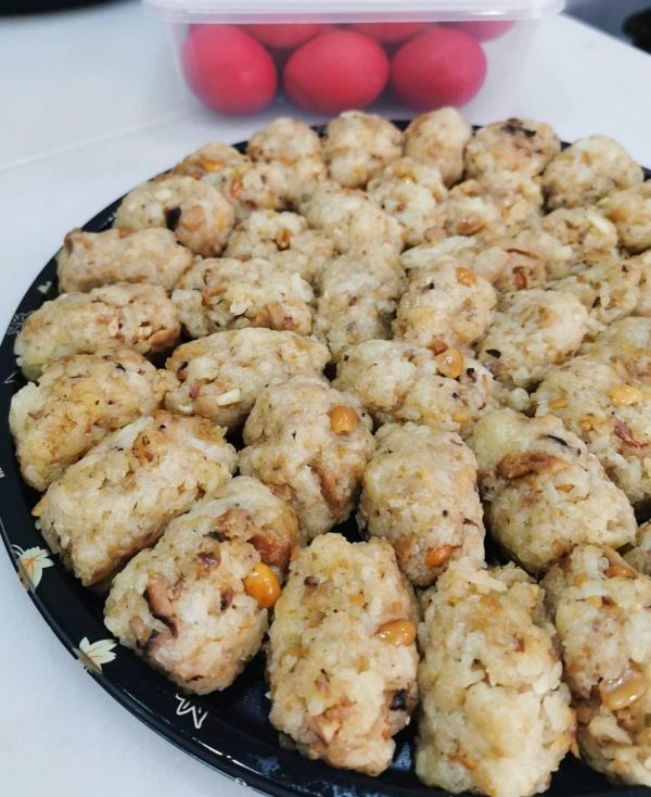 SUSHI GLUTINOUS RICE PLATTER - VEGETARIAN/ VEGAN (45-50pcs) Minis